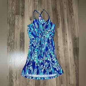 Lilly Pulitzer Rosa Dress Blue Crush‎ Bamboom
